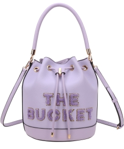 The Bucket Hobo Bag TB2-L9018 LIGHT LAVENDER